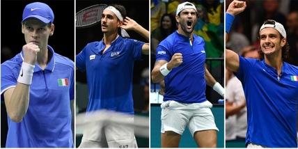 Sinner, Berrettini, Sonego, Musetti: Australia-Hong Kong tennis dell'altro mondo