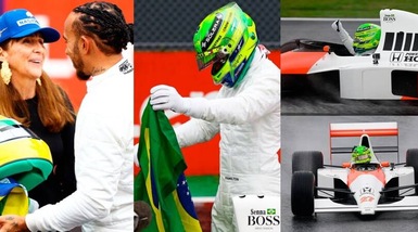 Hamilton e Senna, l’omaggio leggendario: il momento che non dimenticherà mai