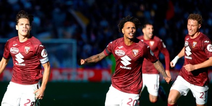 Torino, rimonta da applausi con Adams e Ricci a Udine. Cairo contestato