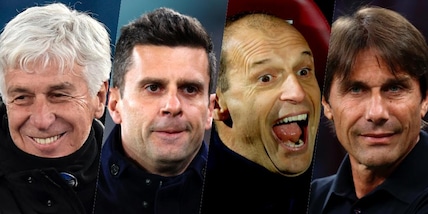 Juve, Motta vs Allegri: la classifica a confronto dice tutto! Gasp e Conte volano