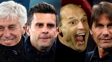 Juve, Motta vs Allegri: la classifica a confronto dice tutto! Gasp e Conte volano