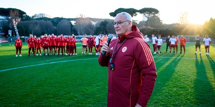 Roma, cresce l'atmosfera derby. Ranieri: "Grazie ai tifosi, ci sentiamo amati"