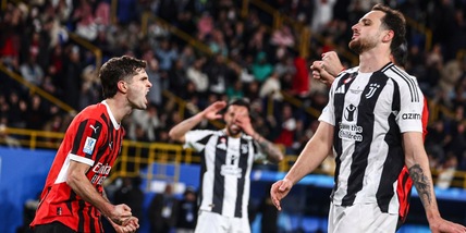 Supercoppa, Juventus-Milan 1-2: Motta sbaglia tutto, super Yildiz non basta