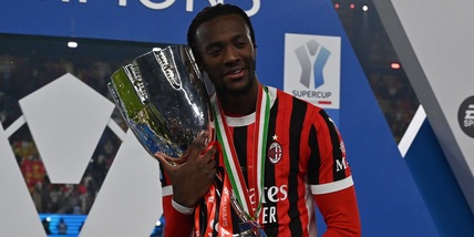 Abraham, un gol ti allunga la vita al Milan