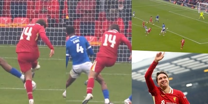 Chiesa si sblocca, primo gol con il Liverpool: la reazione dei compagni