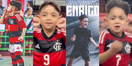 Flamengo scippato dal Corinthians: tutti pazzi per Enrico… 6 anni!