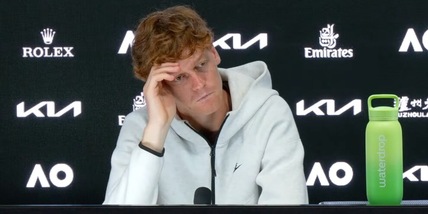 Sinner racconta il malore e svela come si è rialzato: “È stata una fortuna”