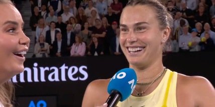 Sabalenka show, frase su Sinner virale: "Pensavo il suo segreto fossero le carote!"
