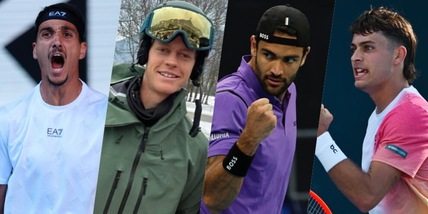 Berrettini-Sonego-Cobolli: chi sfidano a Rotterdam. Sinner, relax a Plan de Corones