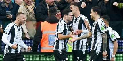 Nicolussi non basta al Venezia: vince l'Udinese. Colpo Verona a Monza