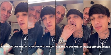 Allegri e Ultimo, l'incontro che non ti aspetti: "Com'è mister?"