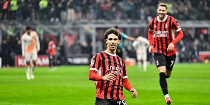 Super Milan, tris alla Roma: Abraham-Joao Felix show! Conceicao vola in semifinale