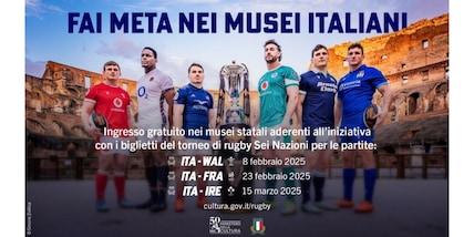 Ministero della Cultura e Federazione Italiana Rugby insieme per il Six Nations 2025