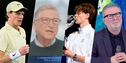 Bill Gates esalta Sinner a Che Tempo Che fa: “Meraviglioso, è davvero una stella"