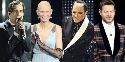 Sanremo 2025, seconda serata: Balti guerriera, Damiano David emoziona, gaffe di Malgioglio e Cattelan