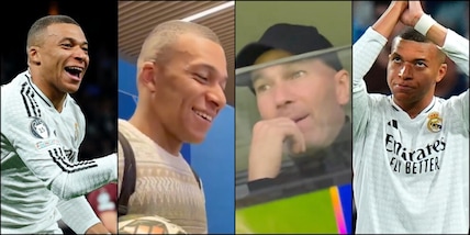 Zidane si esalta al Bernabeu, Mbappé gli risponde così