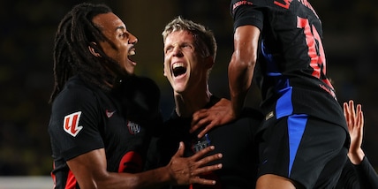 Dani Olmo e Ferran Torres rispondono all'Atletico: Barcellona in vetta