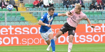 Palermo, con il Brescia colpo playoff. Catanzaro pari e quarto posto