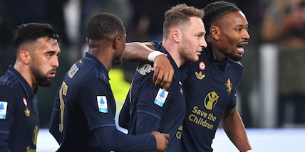 Juventus-Verona 2-0: Thuram salva Motta e arriva Koop, -6 dall'Inter