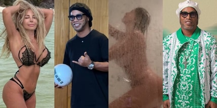 Ronaldinho, la modella 72enne e lo scatto hot in doccia: tutta la verità