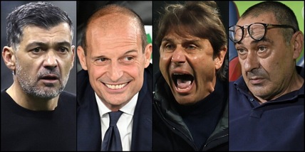 Conceicao, destino scritto: da Allegri a Conte per un Milan... Italiano