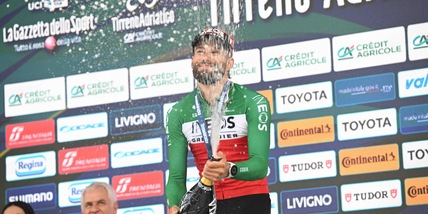 Ganna show, domina e vince la prima tappa della Tirreno-Adriatica