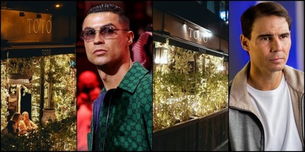 Ronaldo, il ristorante italiano con Nadal chiuso a sorpresa: cosa è successo