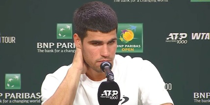 Alcaraz tramortito in conferenza: “Fa tanto male, è la delusione più grande”