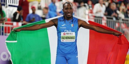 Diaz, un salto nella storia: ancora oro mondiale nel triplo!