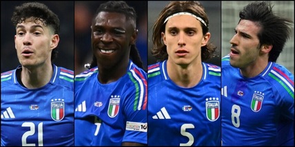 Pagelle Italia: Kean guerriero vero, Tonali da urlo, Bastoni a nudo