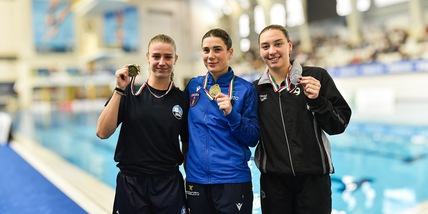 Assoluti Unipol: Matilde Borello bronzo nel Trampolino da 1 metro