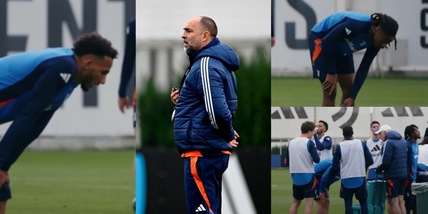 Juve, comandante Tudor: novità e sedute più intense