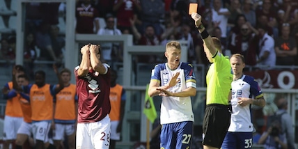 Ricci squalificato, ammenda per il Toro: le decisioni del Giudice Sportivo