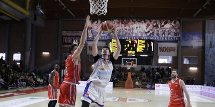 La Novipiù Monferrato Basket si ferma in casa