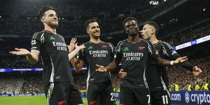 Il Real Madrid crolla al Bernabeu! Festa Arsenal: sarà semifinale con il Psg