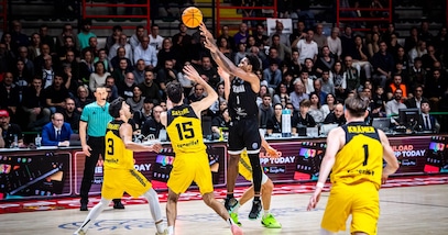 Il sogno della Bertram Derthona svanisce in gara-2 dei quarti