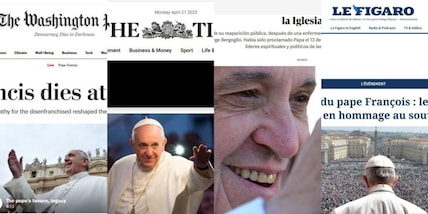 Dal "The Times" al "Clarin": la notizia della morte di Papa Francesco fa il giro del mondo