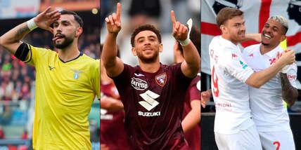 La Lazio piega il Genoa: agganciata la Juve. Il Toro brilla e c'è anche la Fiorentina per la Champions