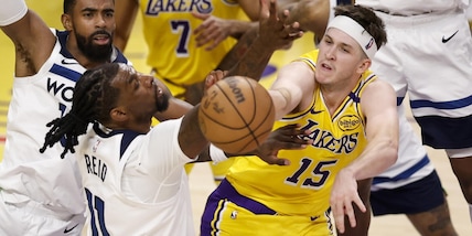 Nba, i Lakers rinascono  contro Minnesota