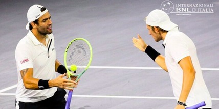 I Berrettini agli Internazionali d'Italia: Jacopo con Matteo in doppio
