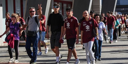 Torino, in duemila per l'allenamento a porte aperte