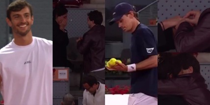 Musetti, serata magica a Madrid: proposta in tribuna e vittoria in campo