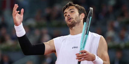 Musetti si arrende a Draper in due set, niente finale a Madrid