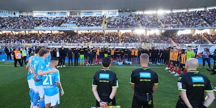 Graziano Fiorita, a Lecce la toccante commemorazione in campo