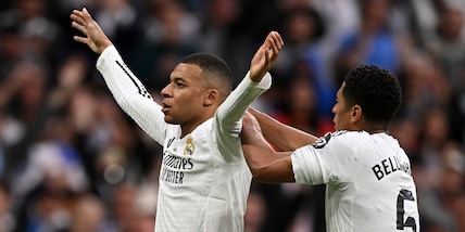 Real, che spavento: da 3-0 a 3-2 contro il Celta Vigo. E Mbappé supera Ronaldo