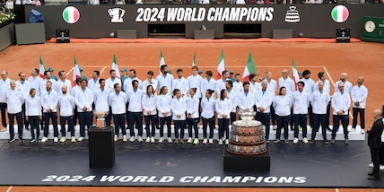 Berrettini, Paolini e tutti i campioni azzurri sul Centrale: che festa per Davis e BJK Cup!
