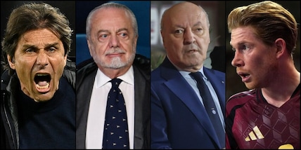 "Siamo nelle mani di Dio": De Laurentiis, l'Inter e il sogno Napoli. Intanto De Bruyne...