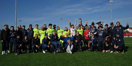 Gli Insuperabili vincono il titolo di Campioni d'Italia di calcio a 7 CP