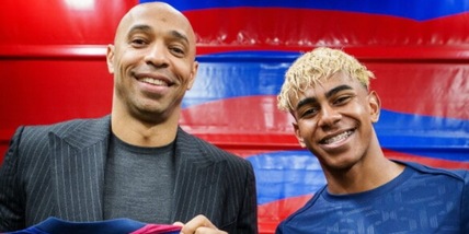 Henry e Yamal, l’abbraccio tra due generazioni con una promessa mantenuta