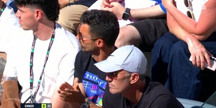 Inter, c'è la... BBC per tifare Sinner! Internazionali si tingono di nerazzurro